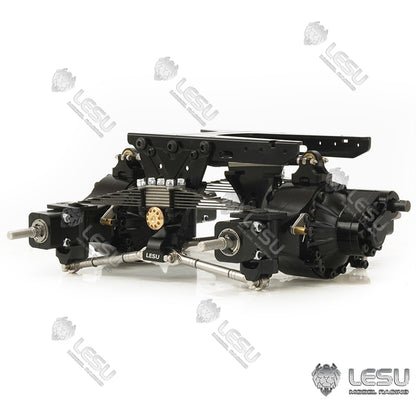 1/14 Truck rear suspension assembly X-8013 Tamiya tractor original hole DIY accessories mud head model LESU