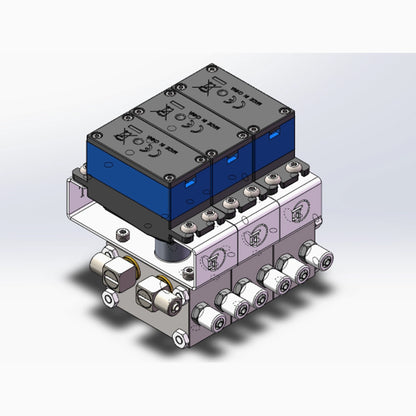 CUT Model Combined Multi-way Directional Valve Hydraulic Model Directional Valve CUT-BZ-20