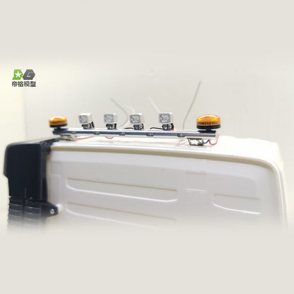 DG Model 1/14 Tamiya tractor truck Volvo engineering lights spotlights