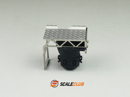 Scaleclub 1/14 Iveco air filter intake metal stair tread model