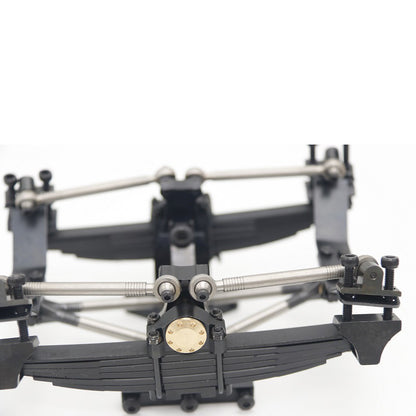 JDMODEL JDM-11F 1/14 trailer head metal rear suspension, the original bridge can be upgraded with the trailer head suspension