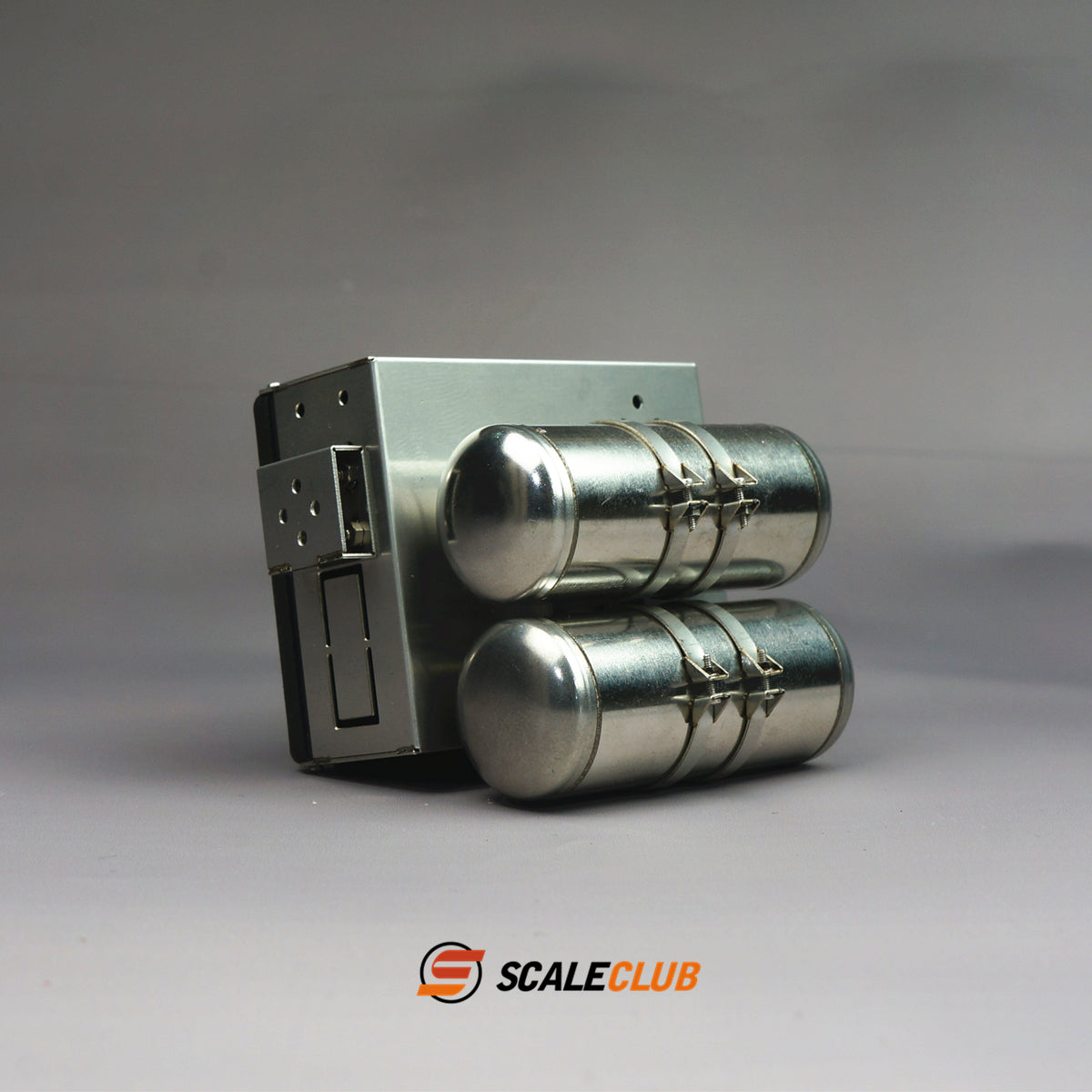 Scaleclub 1/14 JX F2000 tractor truck mud head upgrade metal battery box gas tank