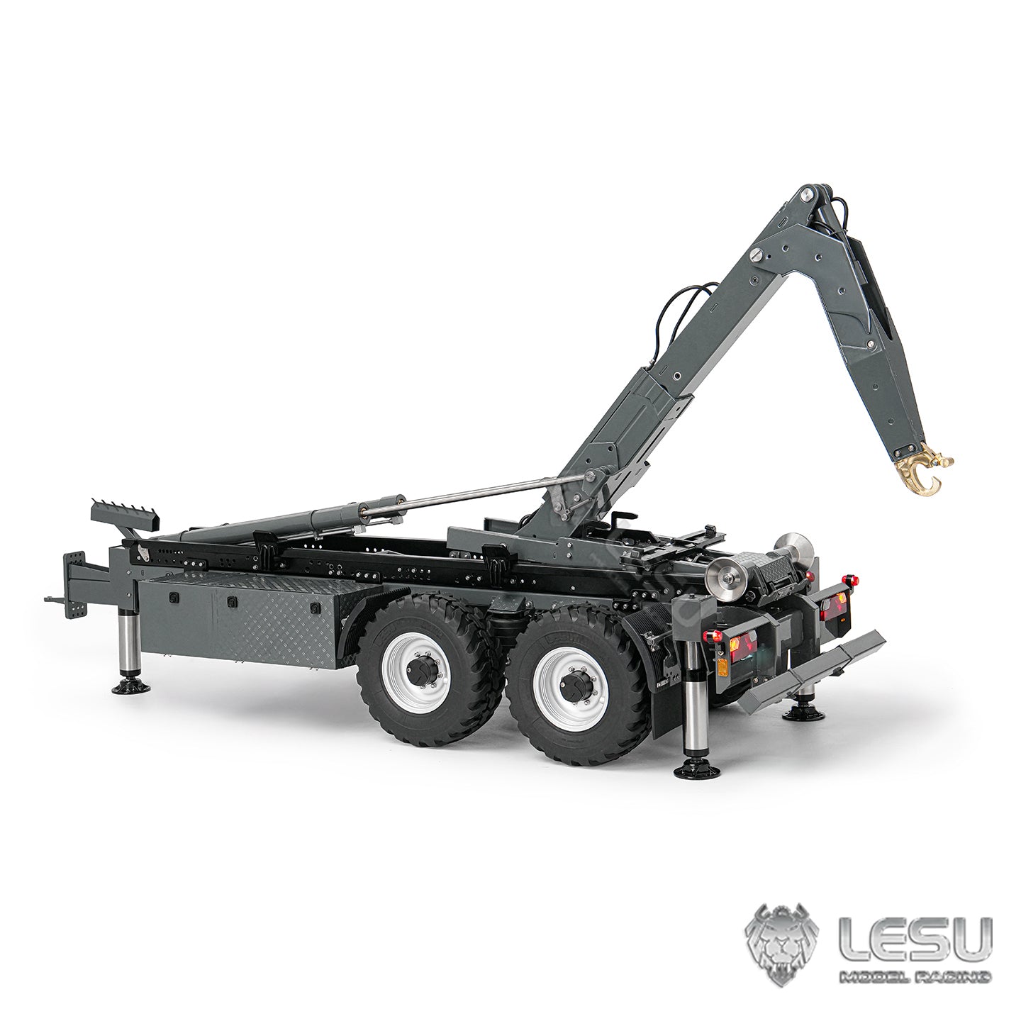 1/14 Full Tipper 2.0 Roll-off Telescopic Full Trailer, 1P5V Hydraulic System LSA0066-B