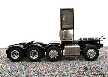 LESU 1/14 Tamiya Benz 1851 3363 Heavy Duty Tractor Truck Chassis 8X8 Full Drive Differential Lock Axle