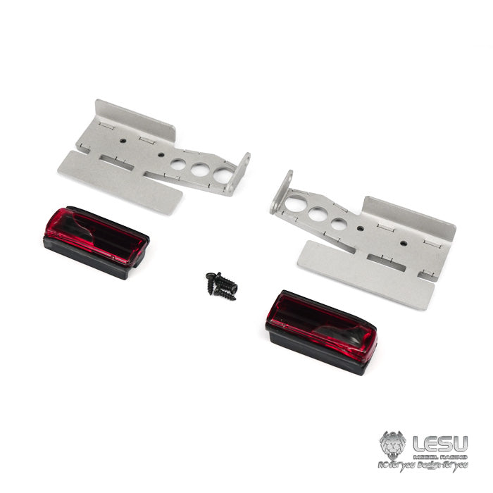 1/14 Engineering Truck Toy Tail Light G-6099 Tamiya Flatbed Truck DIY Modified LESU Model