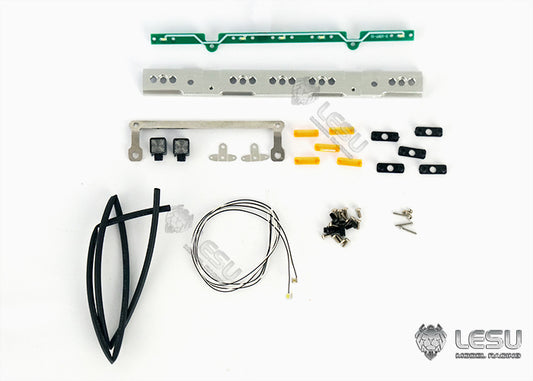 For Tamiya R620 R470 1/14 RC tractor truck engineering model toy LED high roof rear light upgrade modification parts LESU S-1292