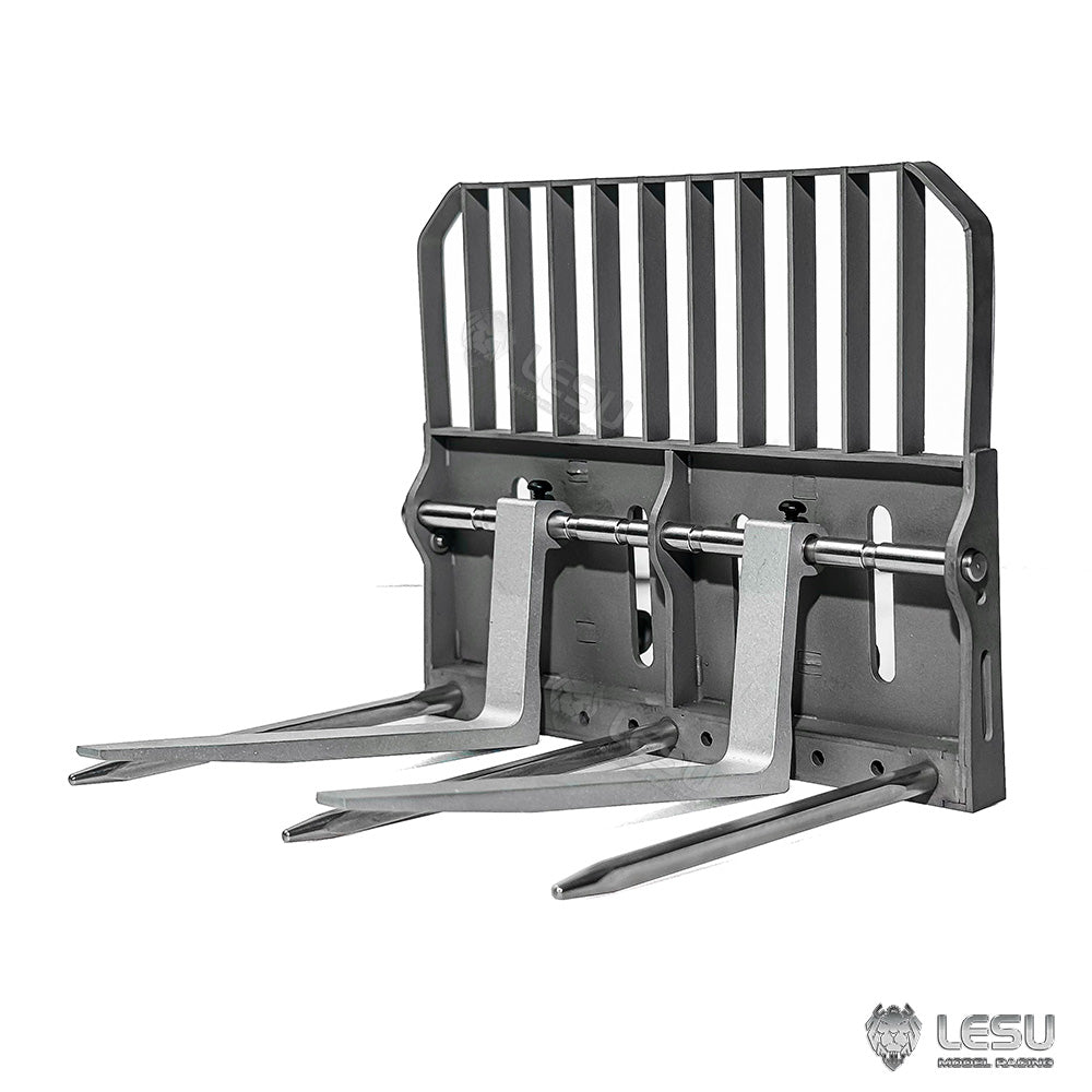 1/14 AT-C0020-B MCL8 loader adapter full metal fork bucket LESU