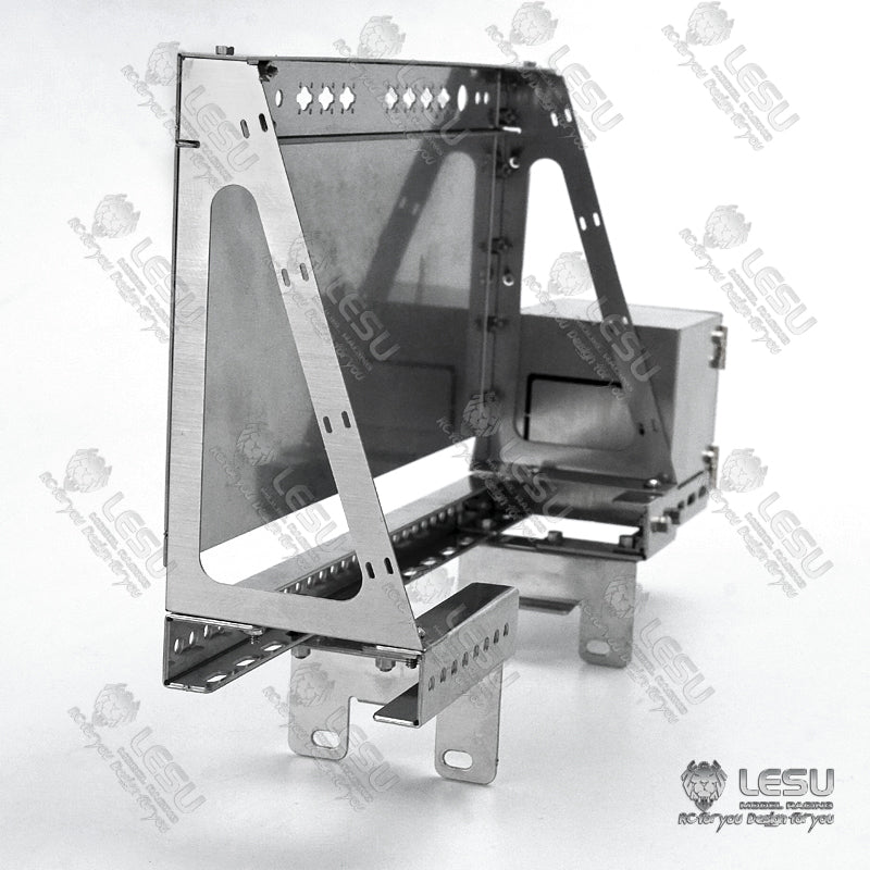 1/14 Truck TGX Simulation Toolbox Line Baffle Pedal Decoration Assembly Tamiya Tractor DIY Modification