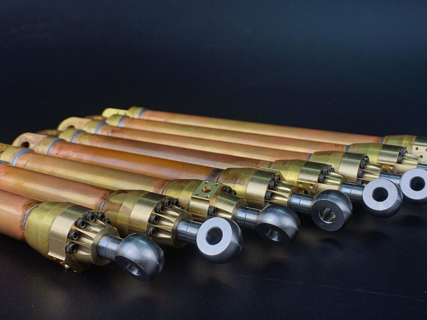 CUT-FLYG Excavator Micro Hydraulic Flange Cylinder High Strength High Simulation