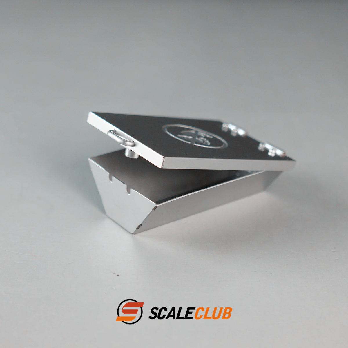 Scaleclub Metal Fender Tool Box for Tamiya LESU 1/14 RC Tractor Truck Container Truck Model Toy Upgrade Modified Parts