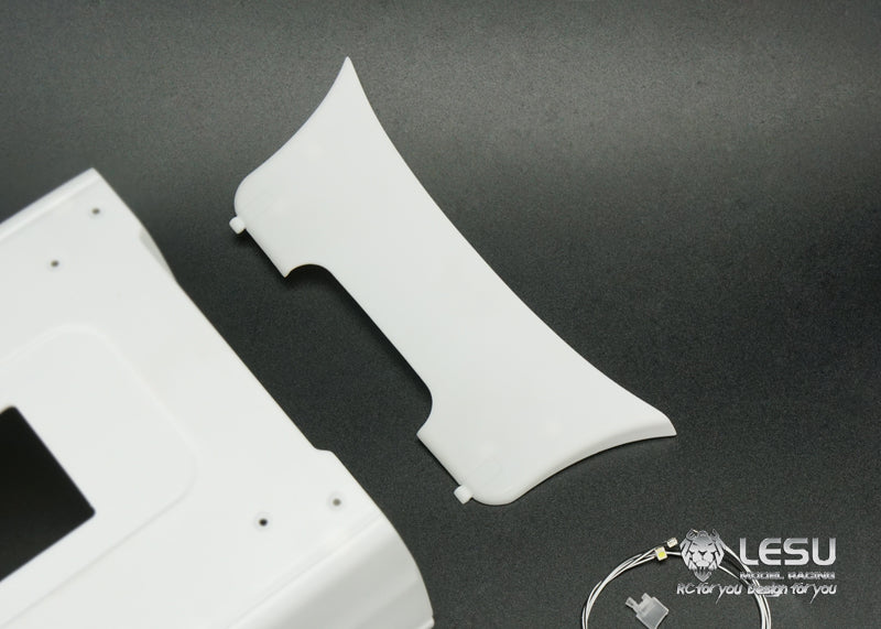 1/14 truck toy TGX car shell metal chin pump bumper Tamiya mud tractor accessories car model