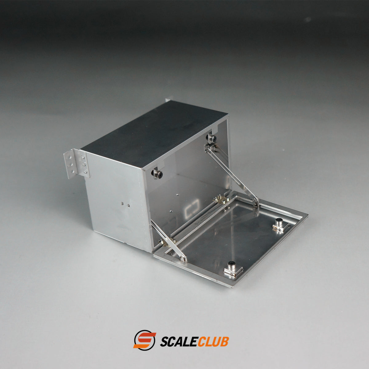 scaleclub 1/14 Tamiya tractor Truck Dump Truck Upgrade Metal B Type 90mm Tool Box