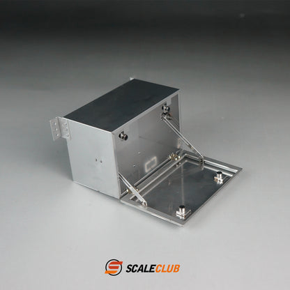 scaleclub 1/14 Tamiya tractor Truck Dump Truck Upgrade Metal B Type 90mm Tool Box