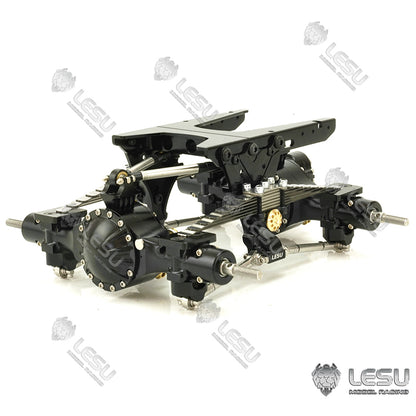 1/14 Truck rear suspension assembly X-8013 Tamiya tractor original hole DIY accessories mud head model LESU