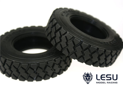 1/14 truck Tamiya tractor gravel tire skin mud dump truck 85MM diameter tire LESU model