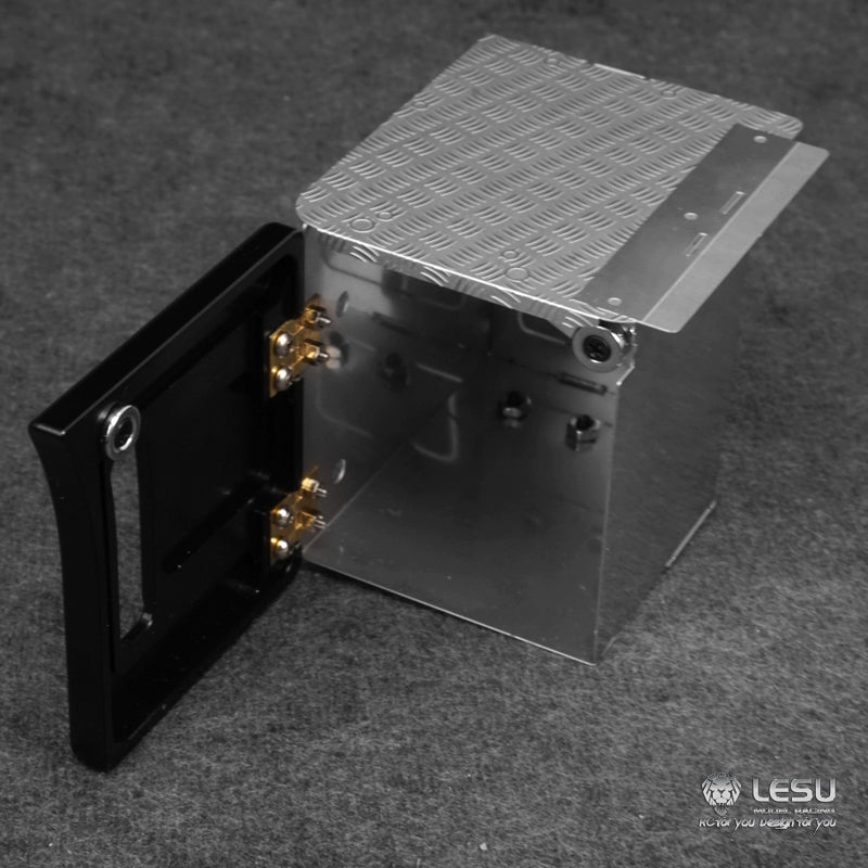 G-6189-B 1/14 RC Truck Model Engineering Vehicle Metal Simulation Toolbox Decoration Parts Universal Tamiya DIY Modification