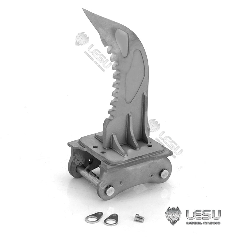 LESU 1/14 simulation hydraulic excavator PC360, wheel excavator, small short tail modified quick release straight blade ripper accessories