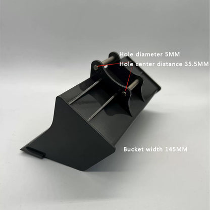 XDRC 1/14 LR945 Hydraulic Excavator Model Special Attachment Leveling Bucket