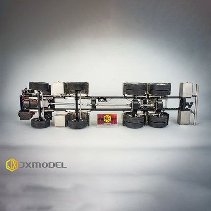 8x4 chassis (specially equipped with JX1650 head crane) JXmodel truck crane full metal chassis two-speed gearbox with grinding wheel