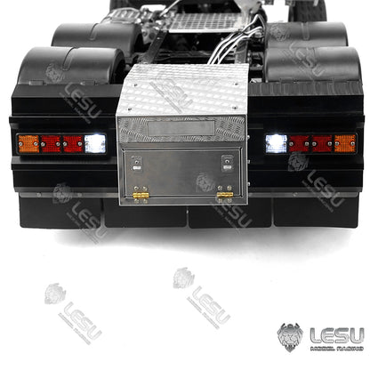 1/14 truck truck model toy FH16 tail beam tail light tool box set S-1278 Tamiya tractor LESU