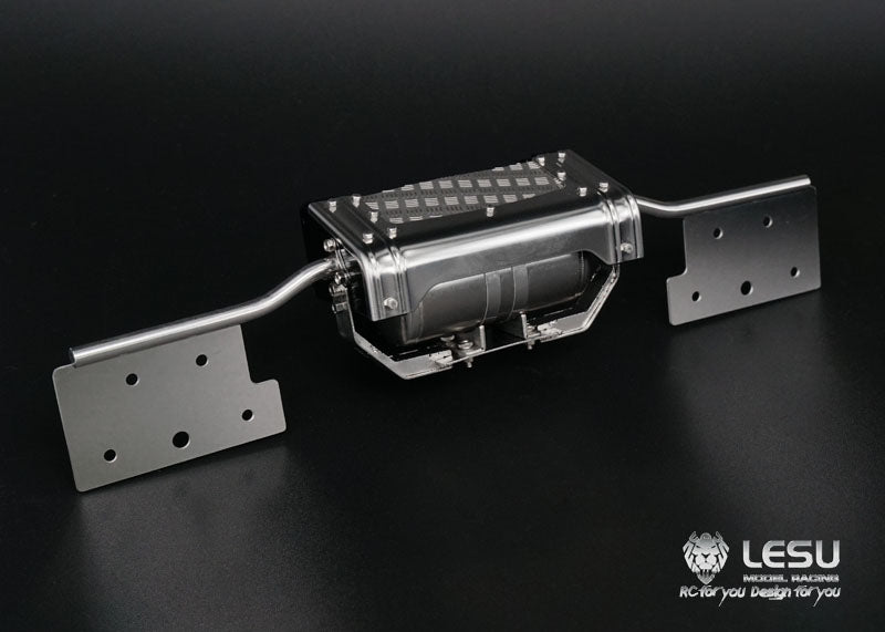 LESU 1/14 Tamiya heavy tractor remote control toy tail beam tail light gas tank set G-6200