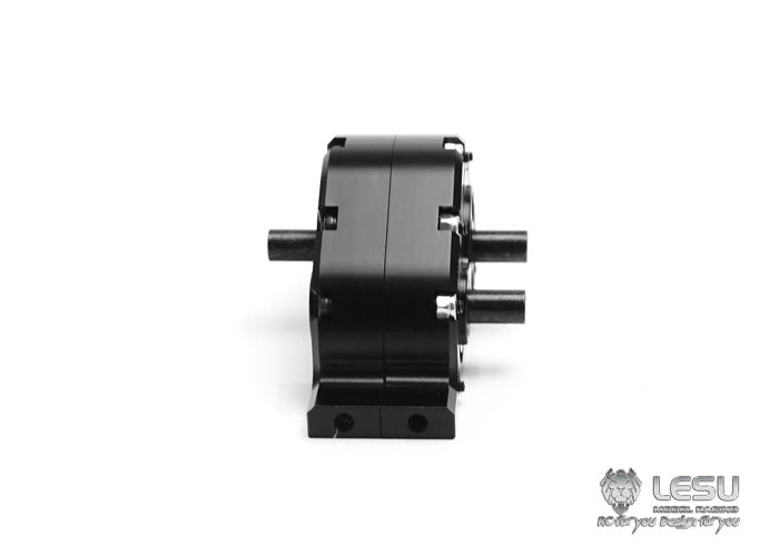 LESU 1/14 Tamiya tractor truck dump truck DIY remote control car model accessories 59mm wide transfer case F-5001