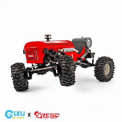 Aresc TG-1 Rock Crawler MK1330 Vintage Tractor 1/10 Scale Full Metal CNC Precision Machined