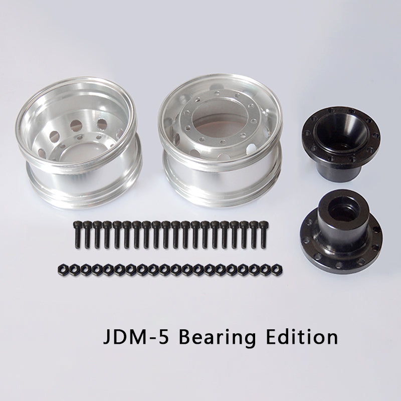 JDMODEL JDM-5 Metal Front Wide Hub for 1/14 RC Traction Truck Model Toy Bearing or Power Hub