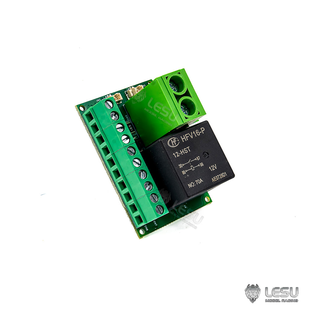 LESU Tamiya tractor truck 3S battery 12V relay engineering hydraulic model DIY modification EL-012