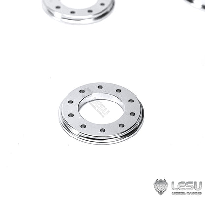 1/14 truck model toy aluminum alloy simulation front wheel hub W-2018-C modified Tamiya accessories LESU