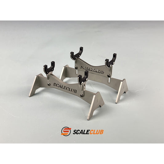 Scaleclub model 1/14 truck tractor dump truck engineering vehicle model display stand repair stand