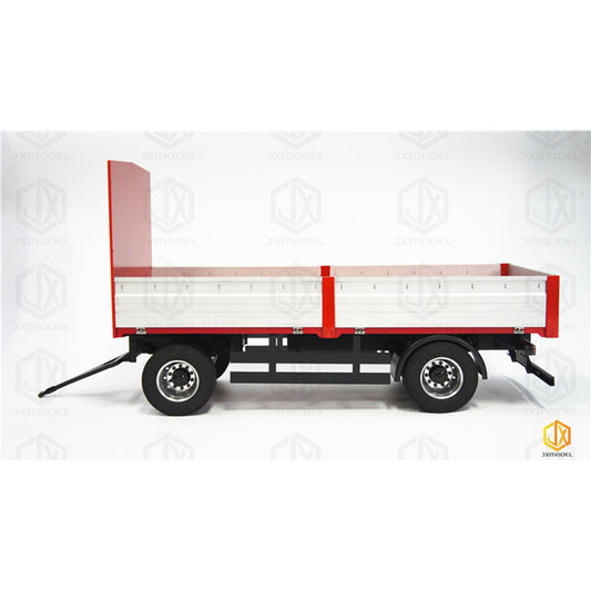 JX Model 1/14 Metal Full Trailer Kit for Tamiya F2000 1/14 RC Truck Model Toy or DIY RC Truck Parts