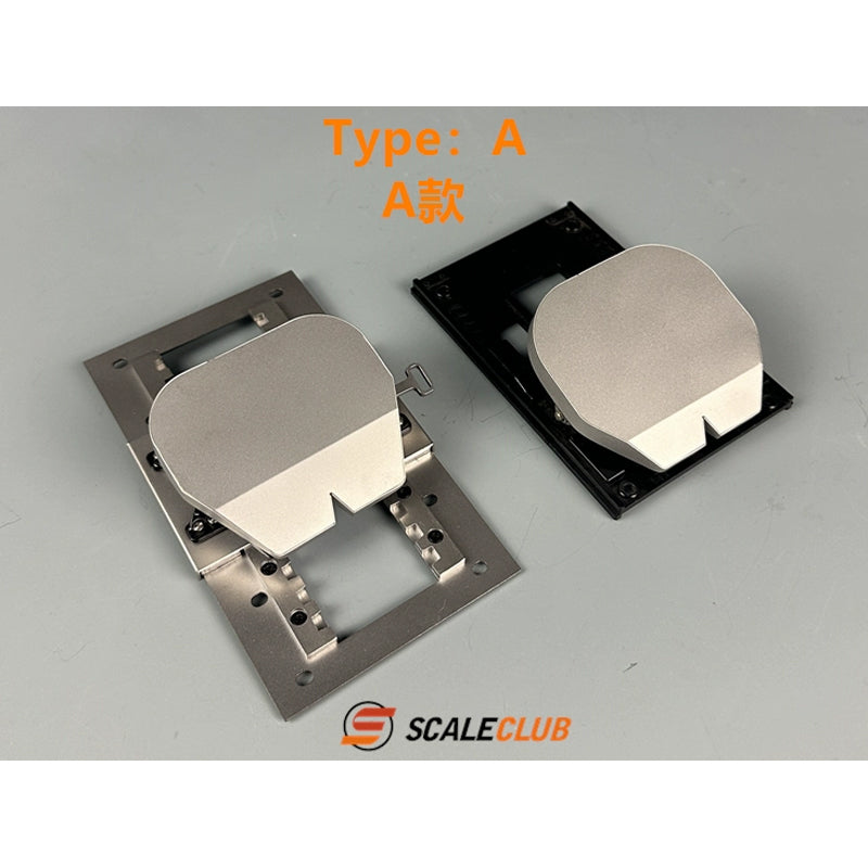 Scaleclub model 1/14 truck tractor trailer European style grinding disc decorative cover protective cover
