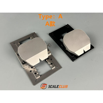 Scaleclub model 1/14 truck tractor trailer European style grinding disc decorative cover protective cover