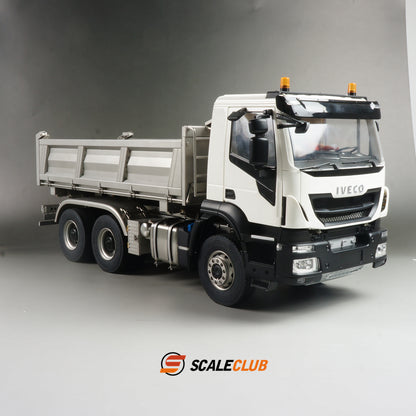 Scaleclub 1/14 Iveco iveco6x6 full metal hydraulic 3-way dump truck