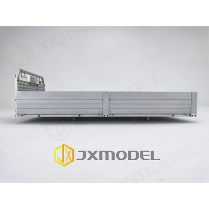 JX head hanging plate cargo box - JXMODEL-F1650 with hanging plate long and short cargo box metal box 1/14