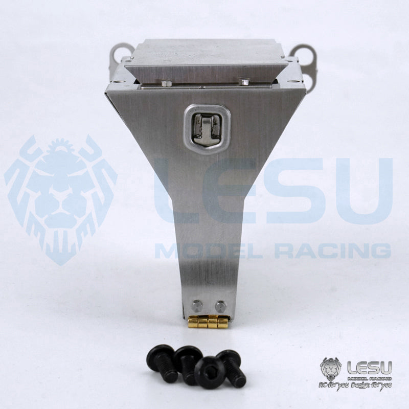 1/14 Truck Model Toy Fender Tool Box Openable G-6235 Universal Tamiya Accessories LESU
