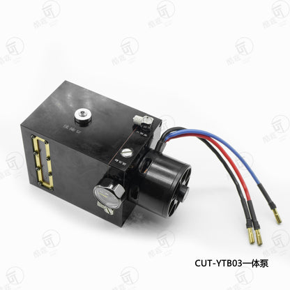 CUT Model CUT-YTB03 model hydraulic integrated pump with integrated pump tank and Italian pump head
