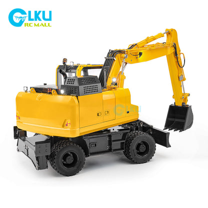 DKMODEL 1/12 PW180 Wheeled RC Hydraulic Excavator