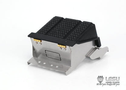 1/14 Truck remote control toy with pedal battery box G-6185 Tamiya tractor R620 R470 accessories LESU