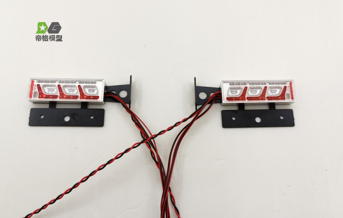 DG Model Tamiya Mud and Tractor Trailer Tamiya Man 620 1851 3363 56352 Taillight Metal