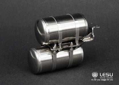 LESU G-6157 1/14 Truck Model Metal Gas Tank Tamiya 3348 Mud Truck or DIY Traction Truck Model Upgrade Modification Accessories