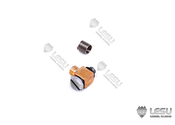 LESU engineering machinery model hydraulic components Y-1533 copper tube welding straight bend nozzle excavator metal accessories