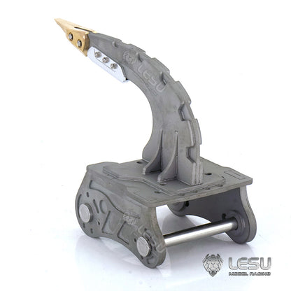 LESU 1/14 Engineering Hydraulic Excavator CAT 374F Modified Quick Release Curved Blade Ripper Attachment