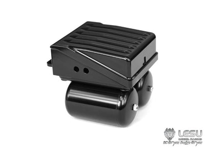 1/14 truck simulation battery box gas tank G-6011-A Tamiya tractor truck model toy DIY modification
