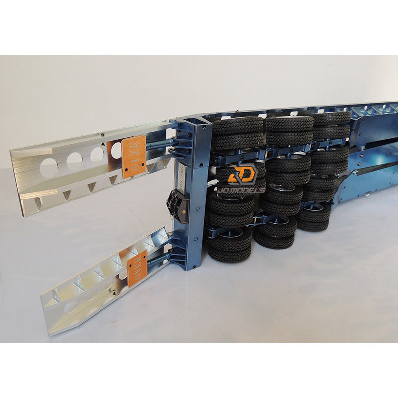 JD Model JDM-9D tractor head 75MM narrow tire suitable for 1/14 tractor trailer trailer