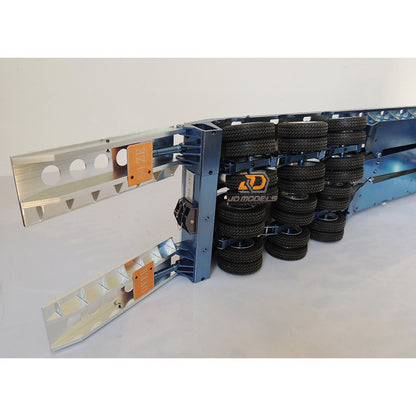 JD Model JDM-9D tractor head 75MM narrow tire suitable for 1/14 tractor trailer trailer