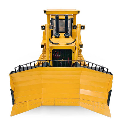 JDMODEL 1/14 Remote Control Hydraulic Bulldozer Model Upgrade Modified Giant U-Shaped Push Bucket JDM-98D