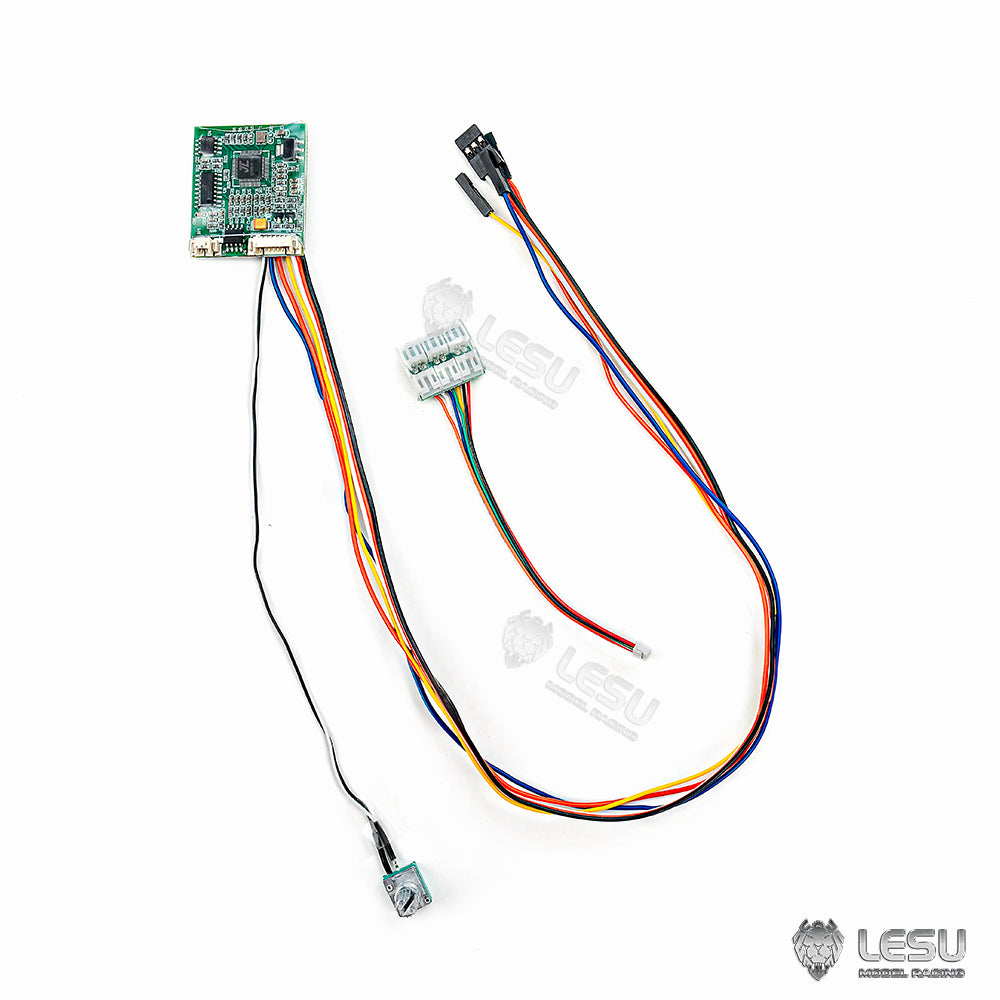 LESU 1/14 Truck Engineering Machinery Model Toy Electronic Equipment Kit EL-001 Light and Sound
