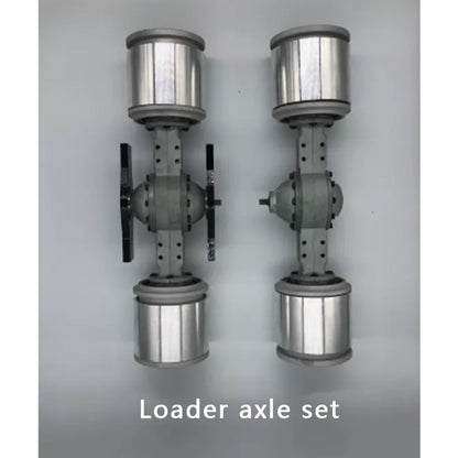 XDRC 1/14 loader articulated truck model axle wheel side reduction axle set